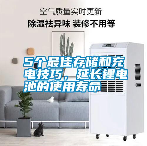 5個最佳存儲和充電技巧，延長鋰電池的使用壽命