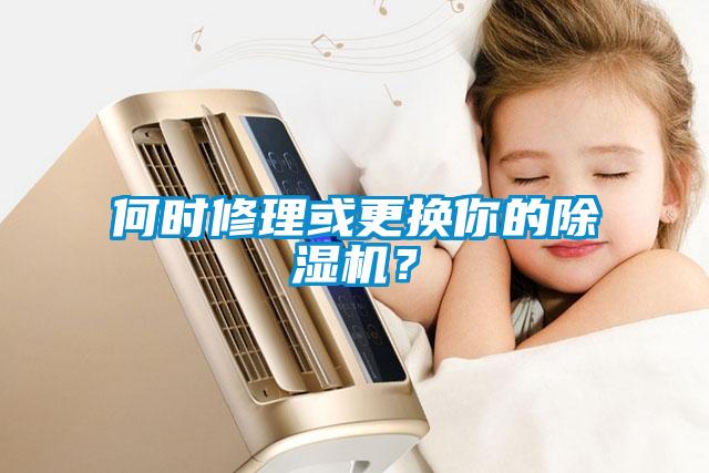 何時修理或更換你的除濕機？