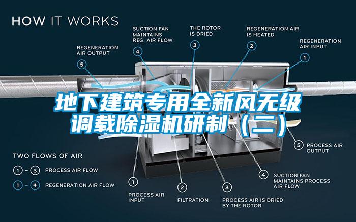 地下建筑專用全新風無級調(diào)載除濕機研制（二）