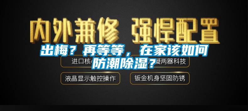 出梅？再等等，在家該如何防潮除濕？