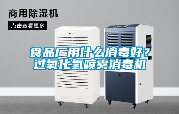 食品廠用什么消毒好？過氧化氫噴霧消毒機