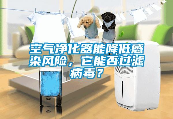 空氣凈化器能降低感染風險，它能否過濾病毒？