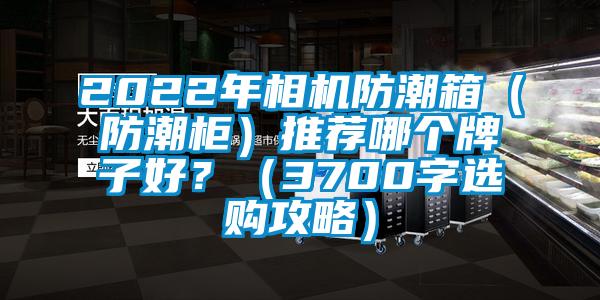 2022年相機防潮箱（防潮柜）推薦哪個牌子好？（3700字選購攻略）