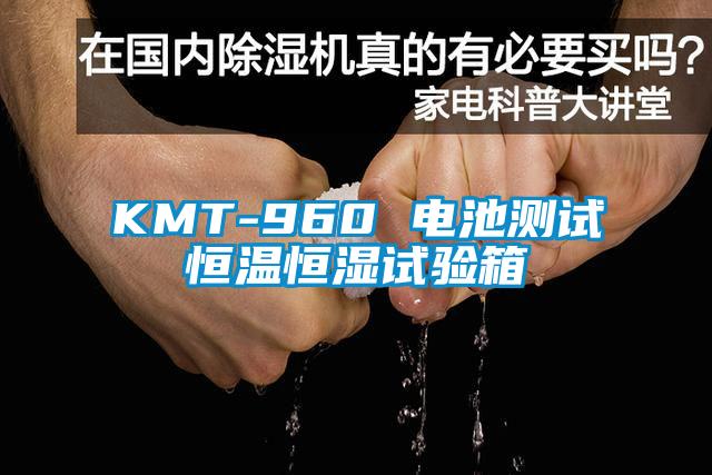 KMT-960 電池測(cè)試恒溫恒濕試驗(yàn)箱