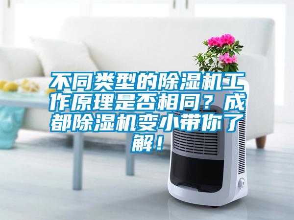 不同類型的除濕機(jī)工作原理是否相同？成都除濕機(jī)變小帶你了解！