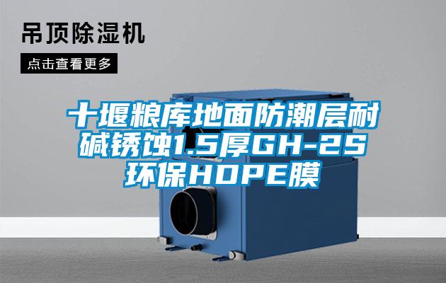 十堰糧庫地面防潮層耐堿銹蝕1.5厚GH-2S環(huán)保HDPE膜