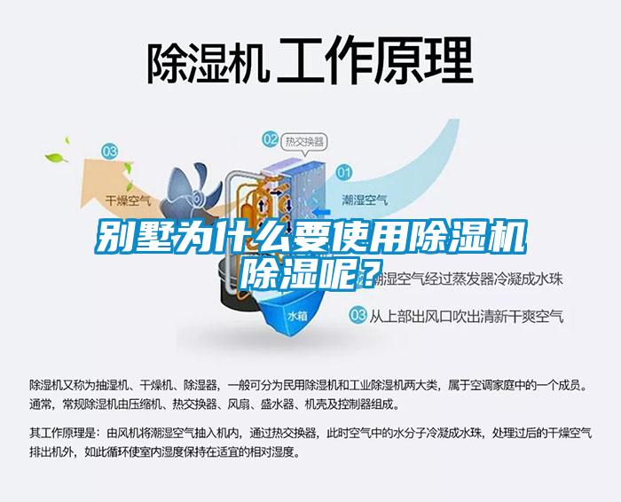 別墅為什么要使用除濕機除濕呢？