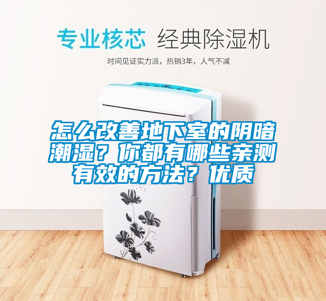 怎么改善地下室的陰暗潮濕？你都有哪些親測有效的方法？優(yōu)質(zhì)