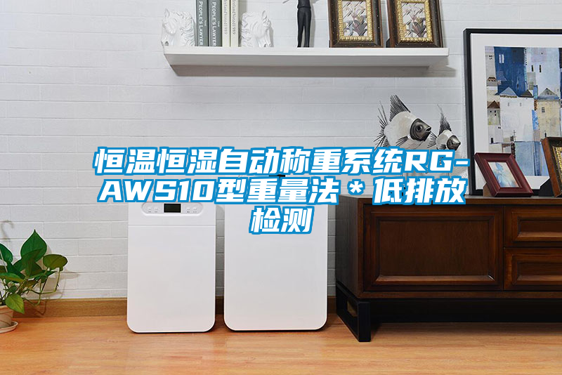 恒溫恒濕自動稱重系統(tǒng)RG-AWS10型重量法＊低排放檢測