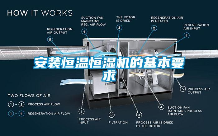 安裝恒溫恒濕機(jī)的基本要求