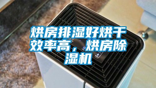 烘房排濕好烘干效率高，烘房除濕機