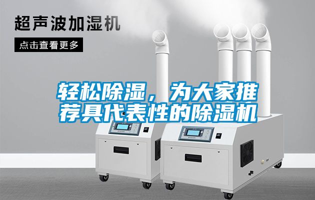 輕松除濕，為大家推薦具代表性的除濕機(jī)