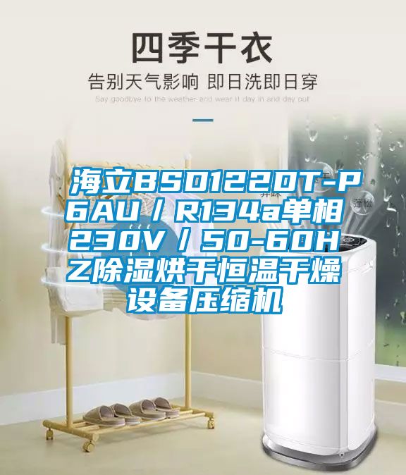 海立BSD122DT-P6AU／R134a單相230V／50-60HZ除濕烘干恒溫干燥設(shè)備壓縮機