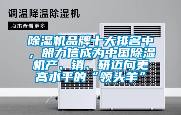 除濕機品牌十大排名中，朗力信成為中國除濕機產(chǎn)、銷、研邁向更高水平的“領(lǐng)頭羊”