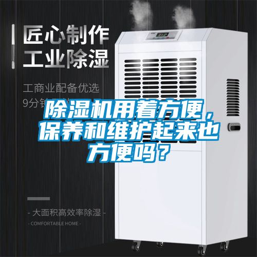 除濕機(jī)用著方便，保養(yǎng)和維護(hù)起來也方便嗎？