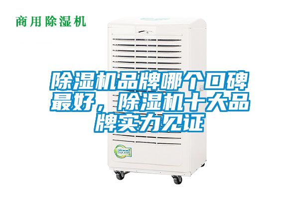 除濕機品牌哪個口碑最好，除濕機十大品牌實力見證