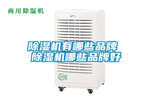 除濕機(jī)有哪些品牌 除濕機(jī)哪些品牌好