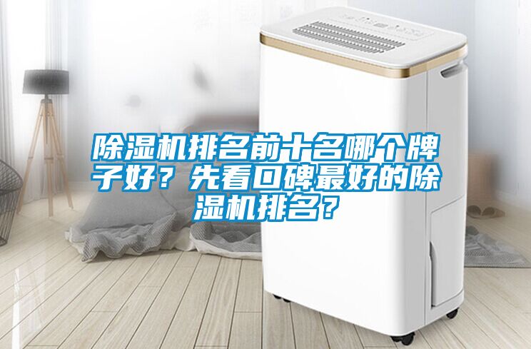 除濕機排名前十名哪個牌子好？先看口碑最好的除濕機排名？