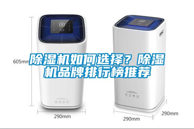 除濕機如何選擇？除濕機品牌排行榜推薦