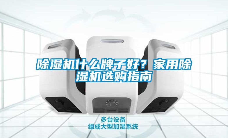 除濕機什么牌子好？家用除濕機選購指南