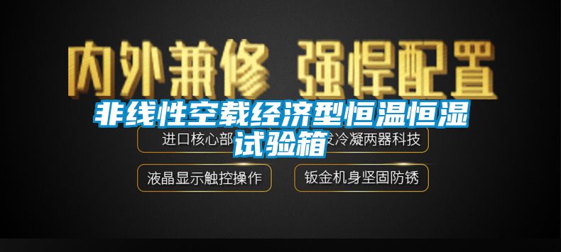 非線性空載經(jīng)濟型恒溫恒濕試驗箱