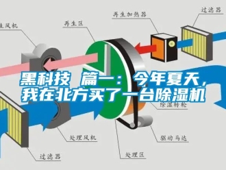 新聞資訊黑科技 篇一：今年夏天，我在北方買了一臺除濕機